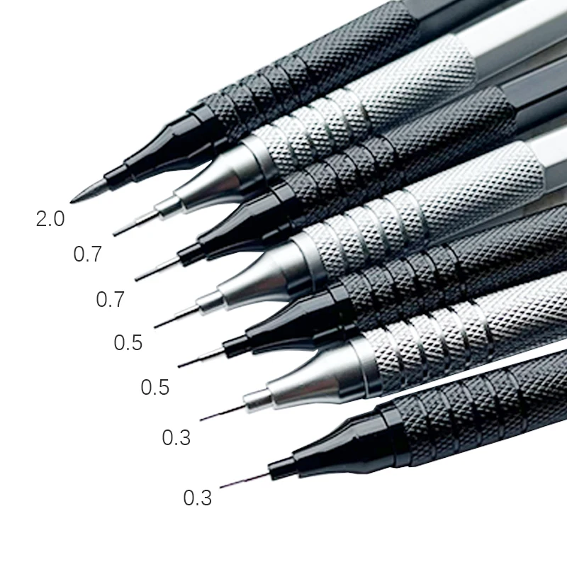Mechanical Pencil 0.3 - 1 قطعة قلم رصاص ميكانيكي 0.3/0.5/0.7/2.0