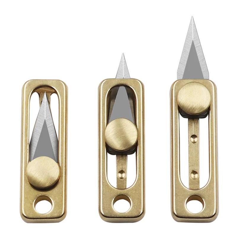 Letter Opener Brass - سكين صغير من النحاس والفولاذ المقاوم