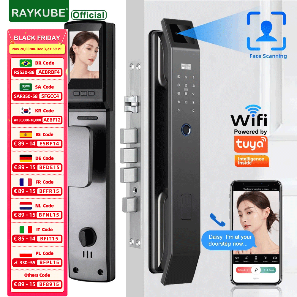 Letter Opener Brass - RAYKUBE DF14 Tuya WiFi ثلاثية الأبعاد