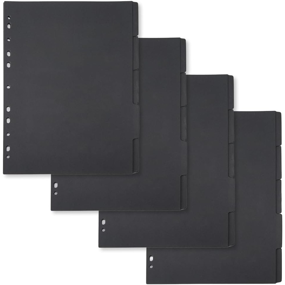 Tab Divider A4 - 20 ورقة 5-فواصل الموثق 11 حفرة