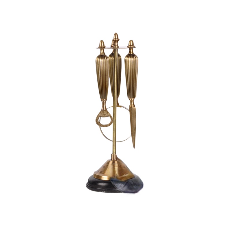 Letter Opener Brass - مكبرة نحاسية مستوردة بتصميم عتيق مع