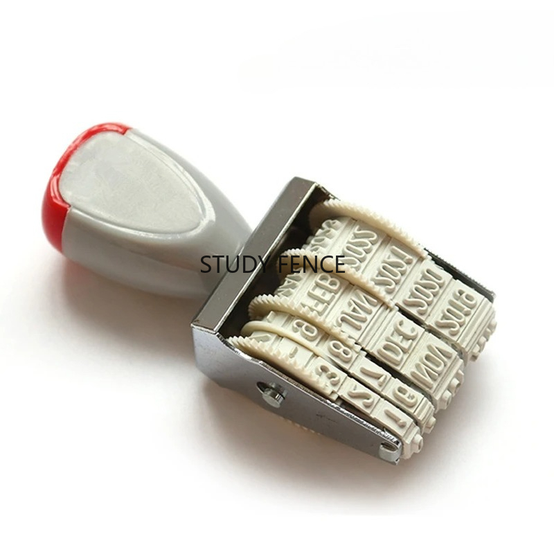 Rubber Date Stamp - المحمولة الإنجليزية تاريخ ختم لمكتب مدرسة