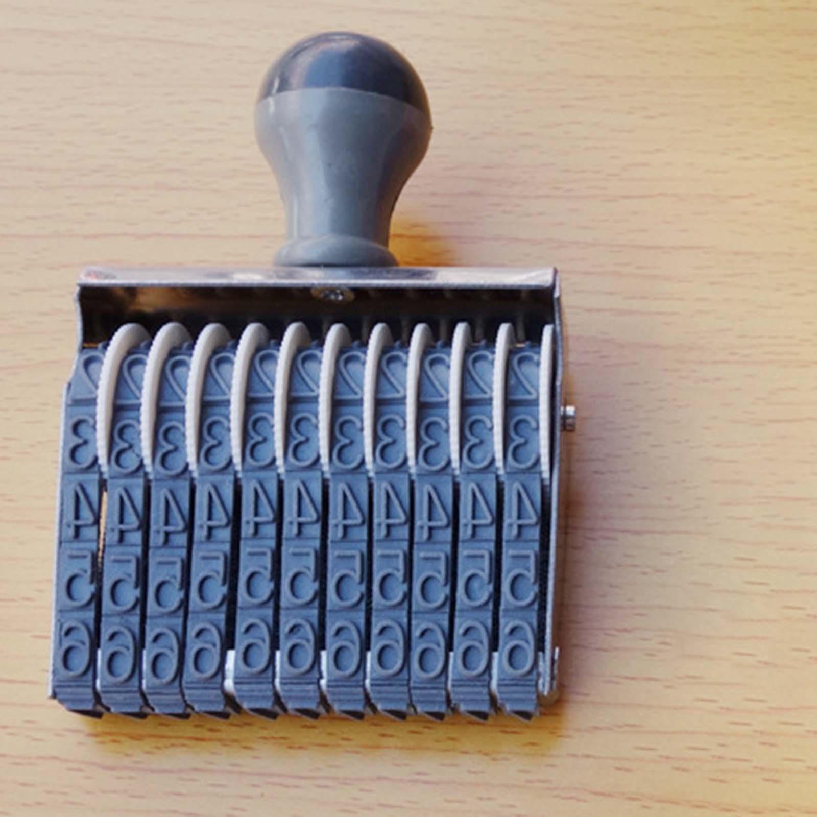 Rubber Date Stamp - ختم أرقام مطاطي دوار، ختم تجاري