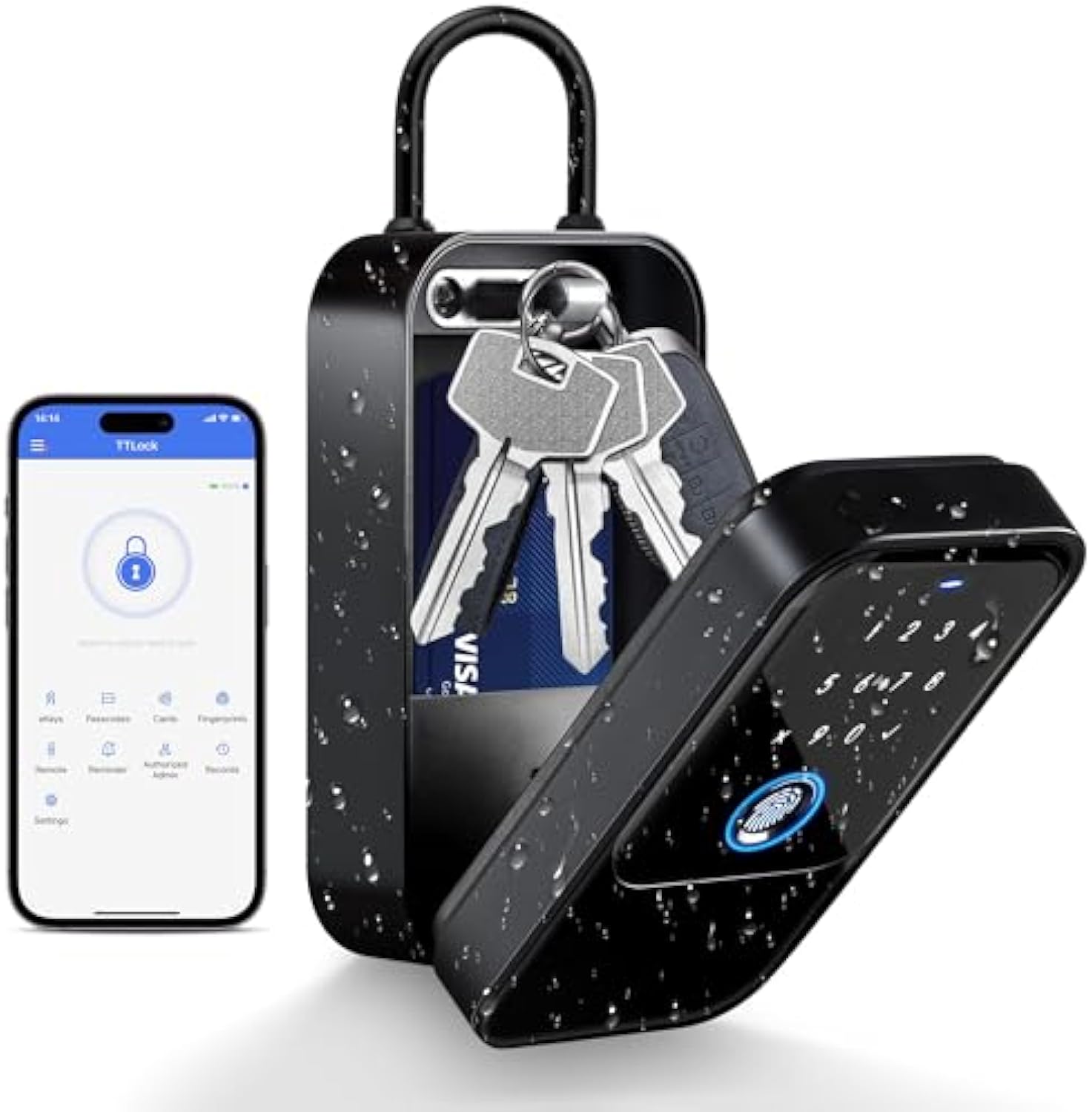 Card Index Box - TTlock Smartkey اقفال الصناديق الرئيسية مفتاح