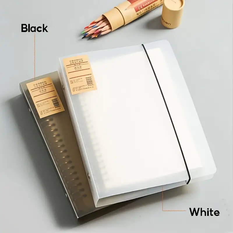 Binder A4 Lever - عبوة داخلية قابلة للاستبدال مع مقسم