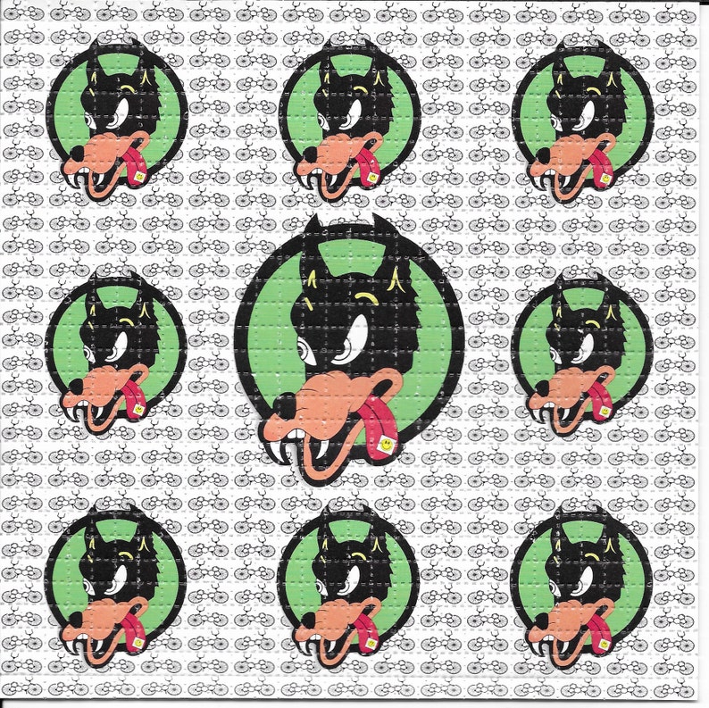 Ink Blotter Paper - Dire Wolf مخدر LSD حمض الحرة