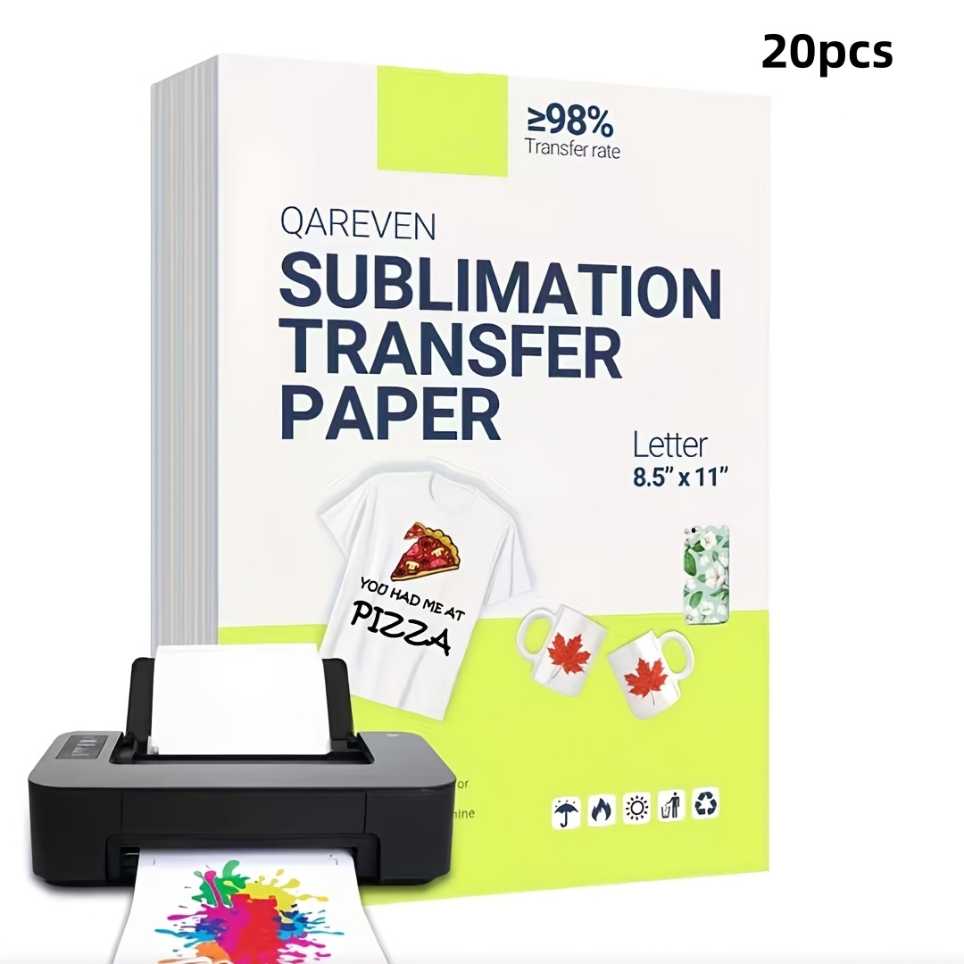 Ink Blotter Paper - ورق نقل حراري للطباعة بالتسامي، 5/10/20/100