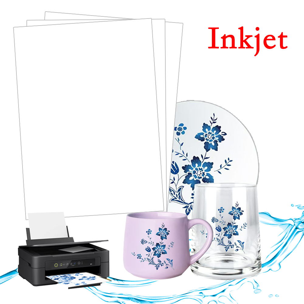 Ink Blotter Paper - A4 10/20 قطعة النافثة للحبر Waterslide