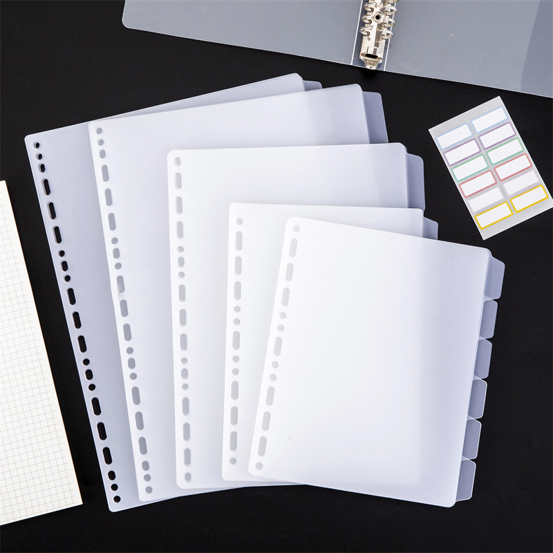 Tab Divider A4 - A4 A5 B5 فواصل الموثق Genera