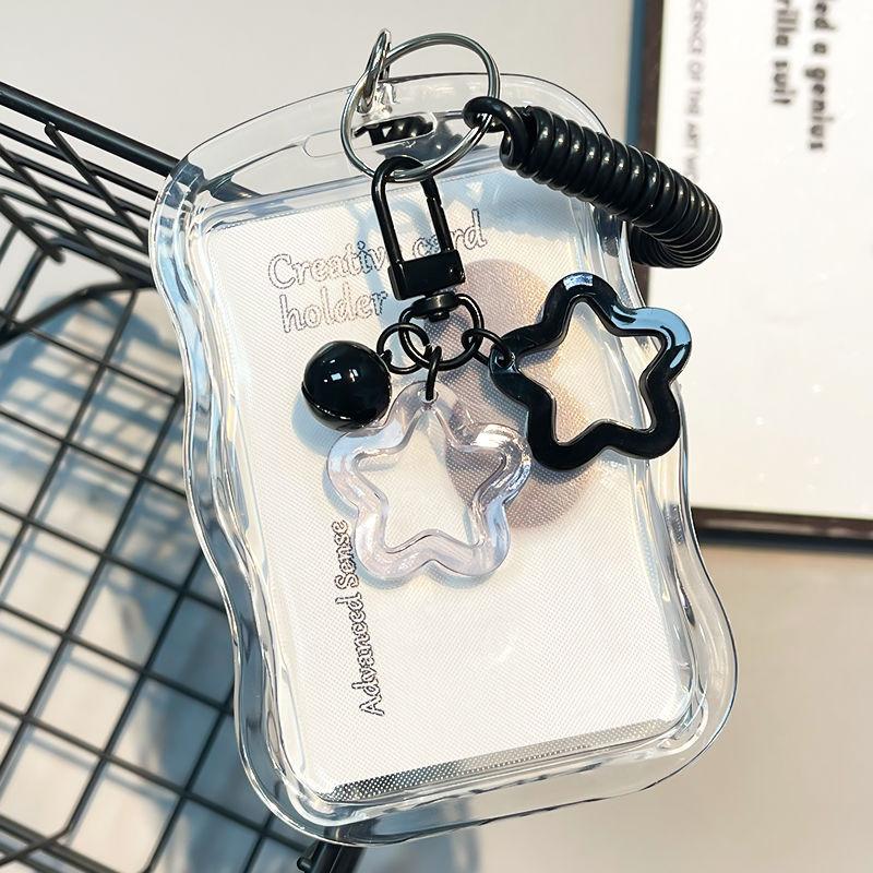 Index Card Holder - حامل بطاقات شفاف من البلاستيك PVC