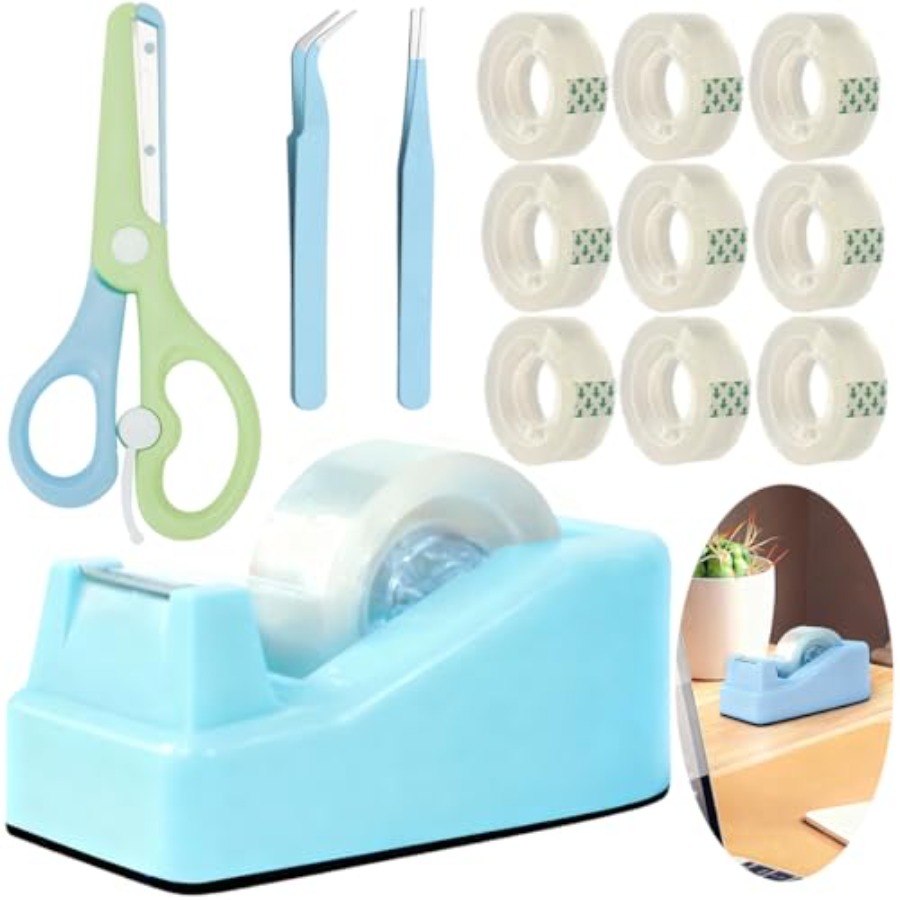 Tape Dispenser Weighted - مجموعة أدوات توزيع الشريط اللاصق المكتبية