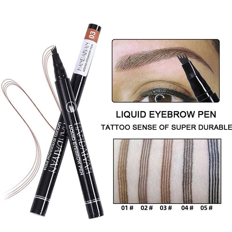 Correction Pen Fine - قلم حواجب Microblading 4D مع 4