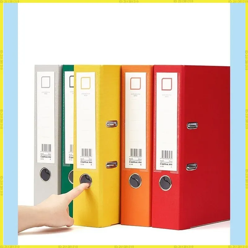 Binder A4 Lever - متعدد الألوان حلقة كبيرة الموثق A4
