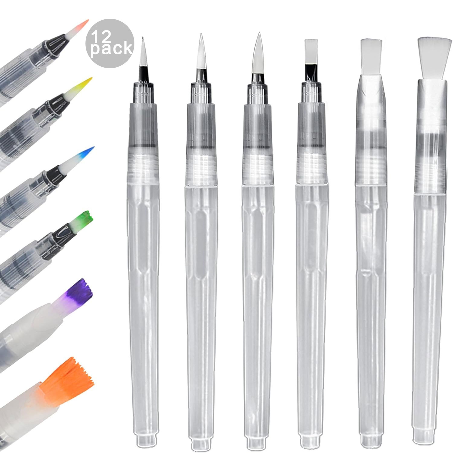 Correction Pen Fine - 6/12/18 قطعة أقلام فرشاة ألوان مائية