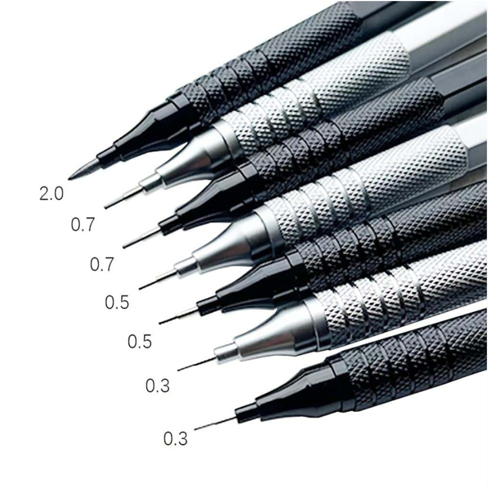 قلم رصاص ميكانيكي منخفض المعدن - مراجعة Mechanical Pencil 0.3 وسعره