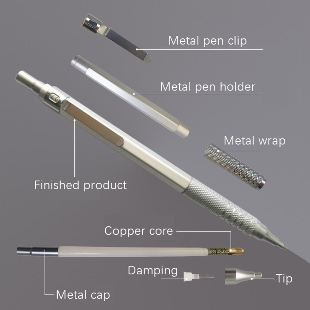 قلم رصاص ميكانيكي معدني إبداعي - مراجعة Mechanical Pencil 0.3 وسعره