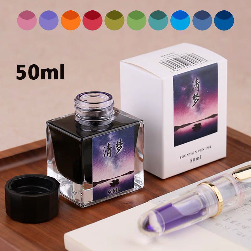 حبر زجاجي معبأ في زجاجات ، حبر - مراجعة Fountain Pen Bottled Ink وسعره