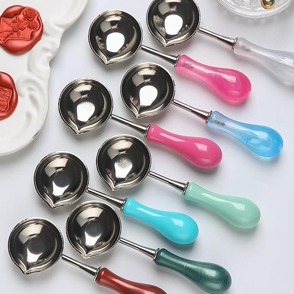 مجموعة ملاعق شمعية مانعة للتسر - مراجعة Wax Seal Stamp Set وسعره