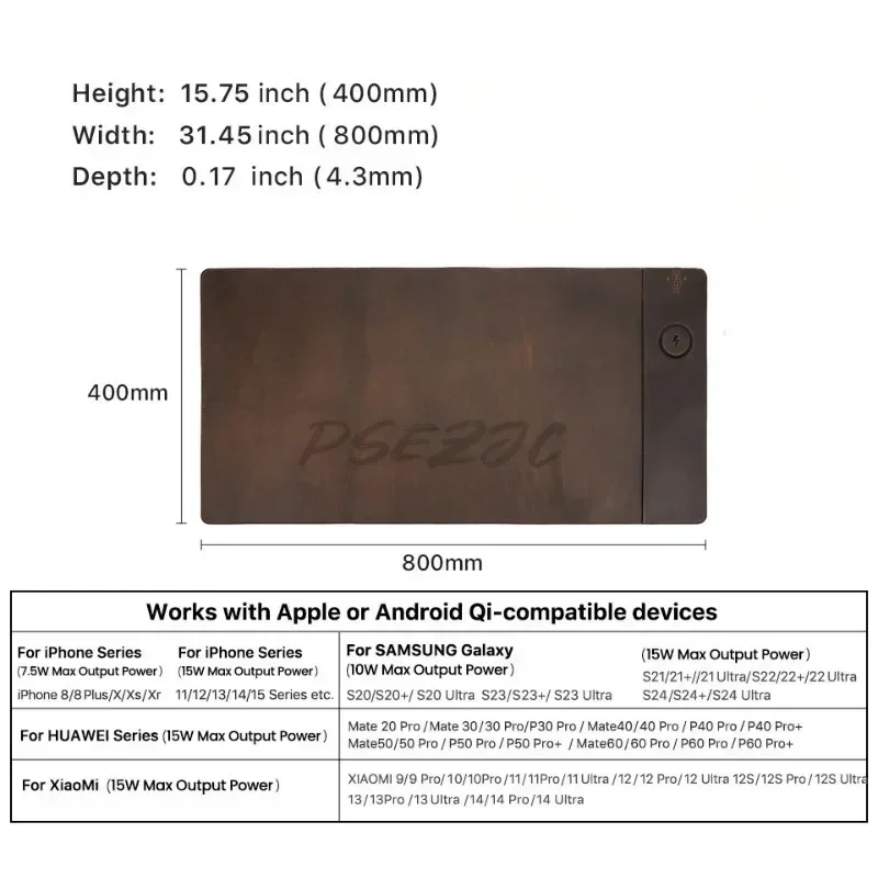 لوحة ماوس كلاسيكية من جلد البق - مراجعة Leather Desk Pad وسعره