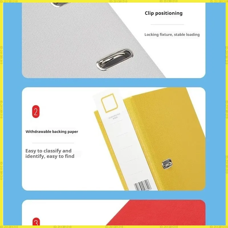 ملف حافظة مستندات متعدد الألوا - مراجعة Binder A4 Lever وسعره