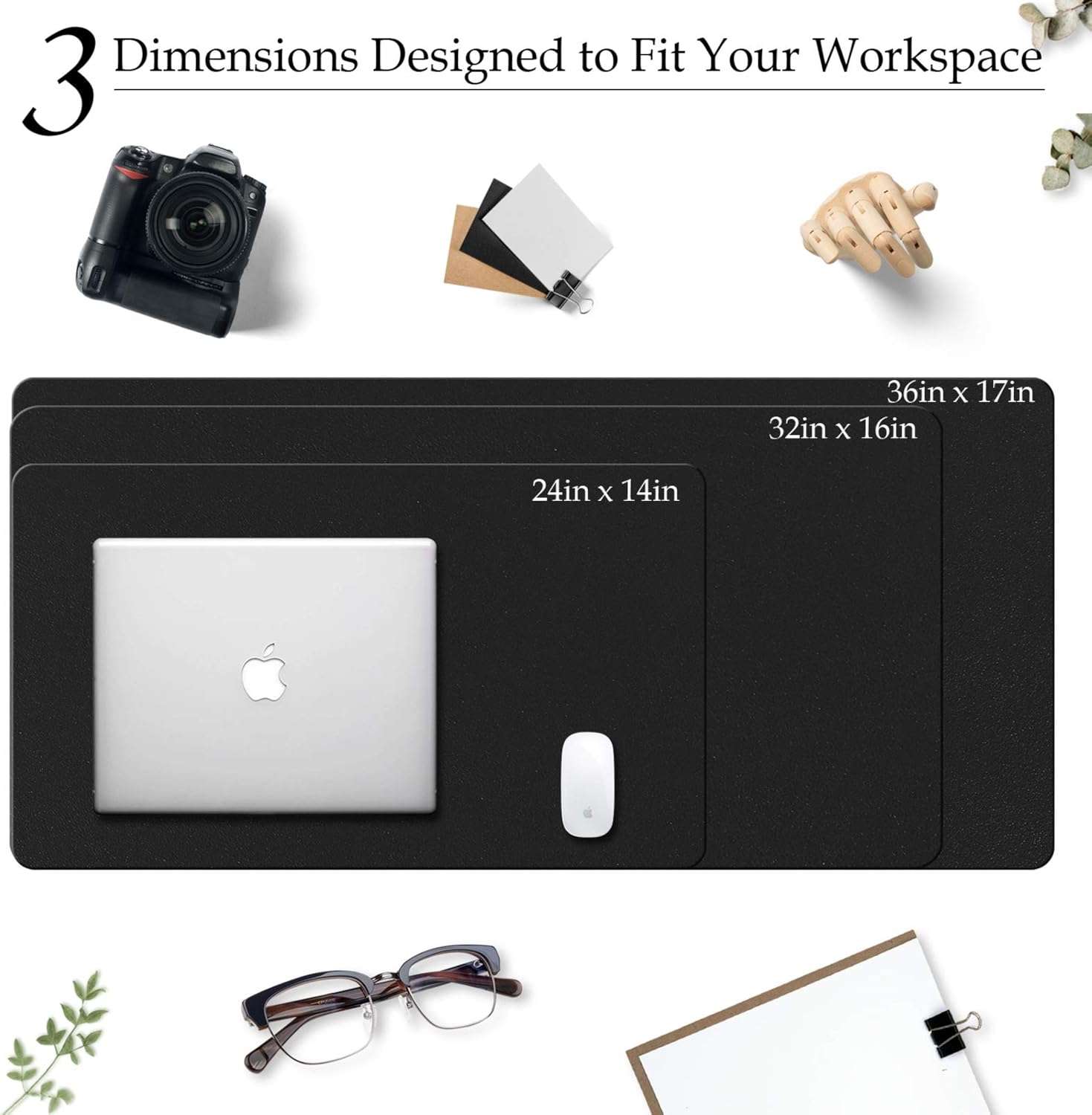 لوحة مكتب جلدية كبيرة الحجم، و - مراجعة Leather Desk Pad وسعره