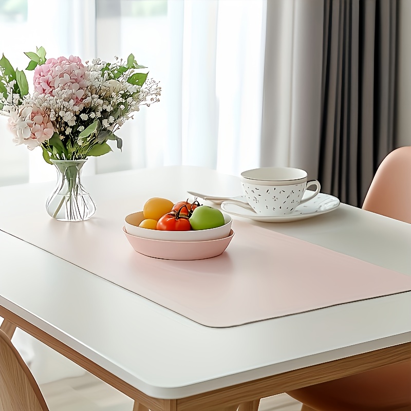 لوحة ماوس كبيرة من الجلد الصنا - مراجعة Leather Desk Pad وسعره