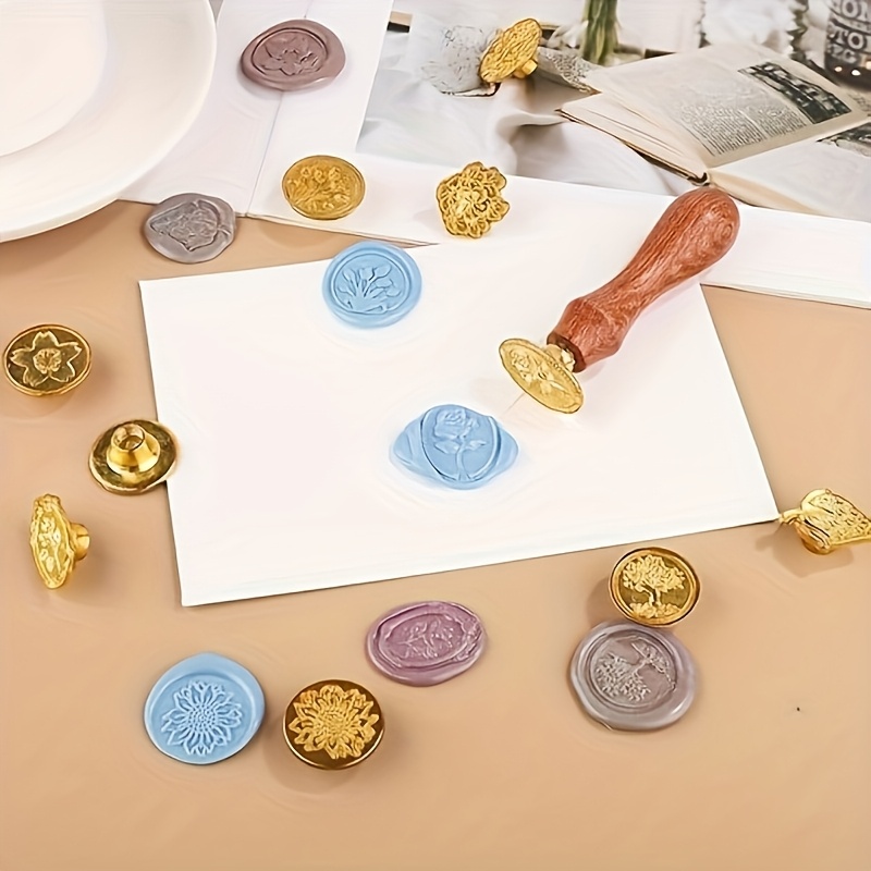 مجموعة أختام شمعية من 21 قطعة  - مراجعة Wax Seal Stamp Set وسعره