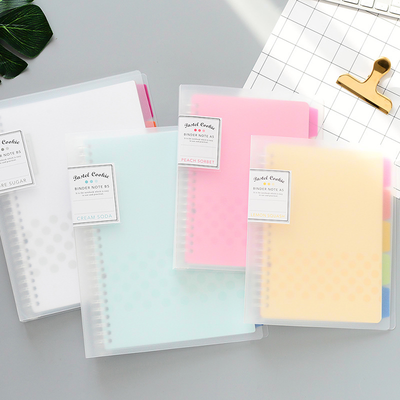 1 قطعة KOKUYO فضفاضة ورقة دفتر - مراجعة Binder A4 Lever وسعره