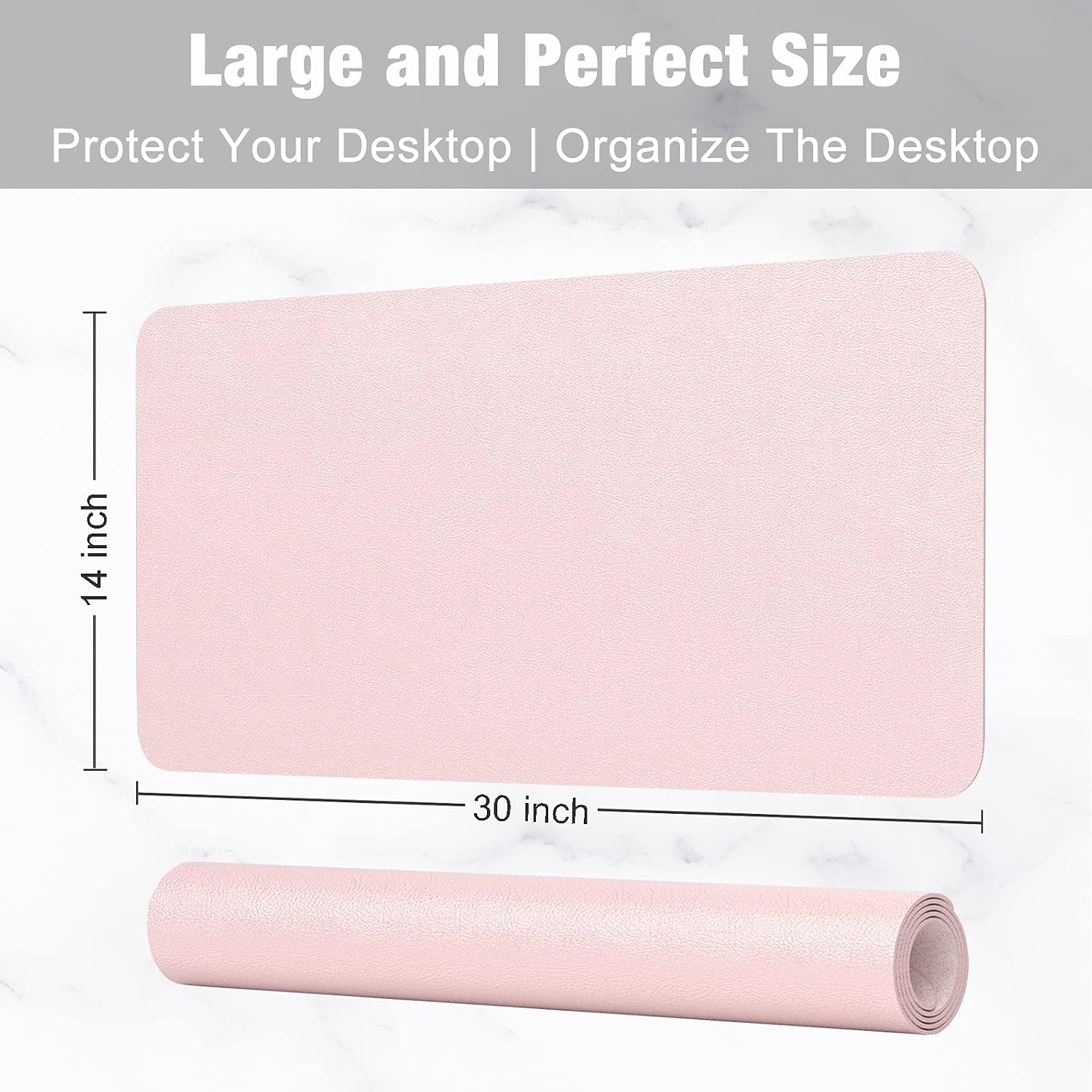 لوحة مكتب من الجلد الصناعي مقا - مراجعة Leather Desk Pad وسعره