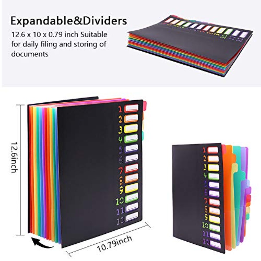 حافظة ملفات قابلة للتوسيع من إ - مراجعة Tab Divider A4 وسعره