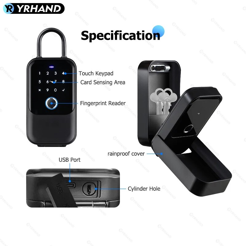 TTlock Smartkey اقفال الصناديق - مراجعة Card Index Box وسعره