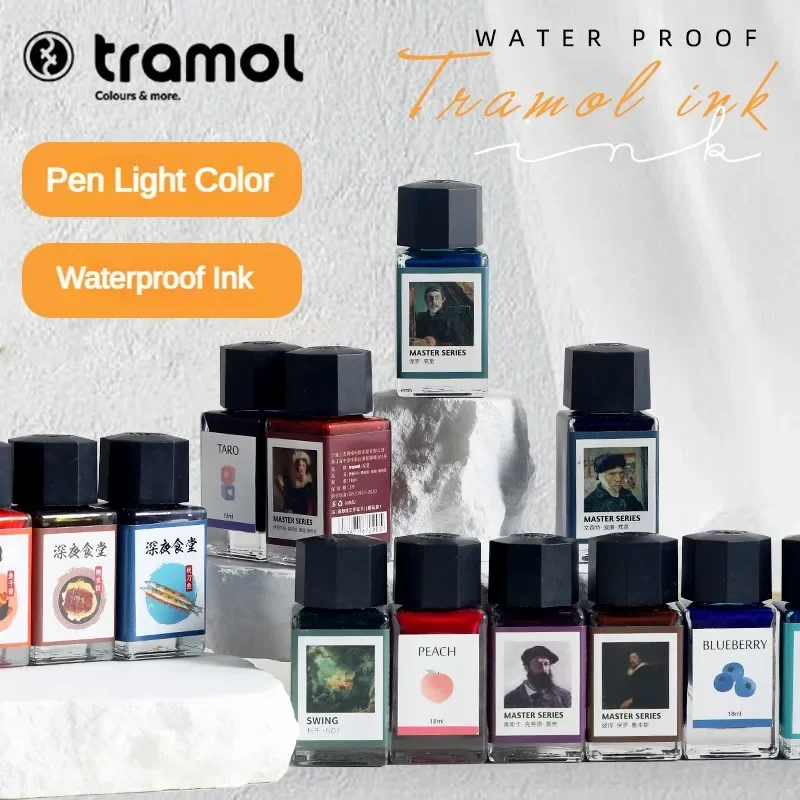 ترامول 26 لون 18 مللي ألوان مخ - مراجعة Fountain Pen Bottled Ink وسعره