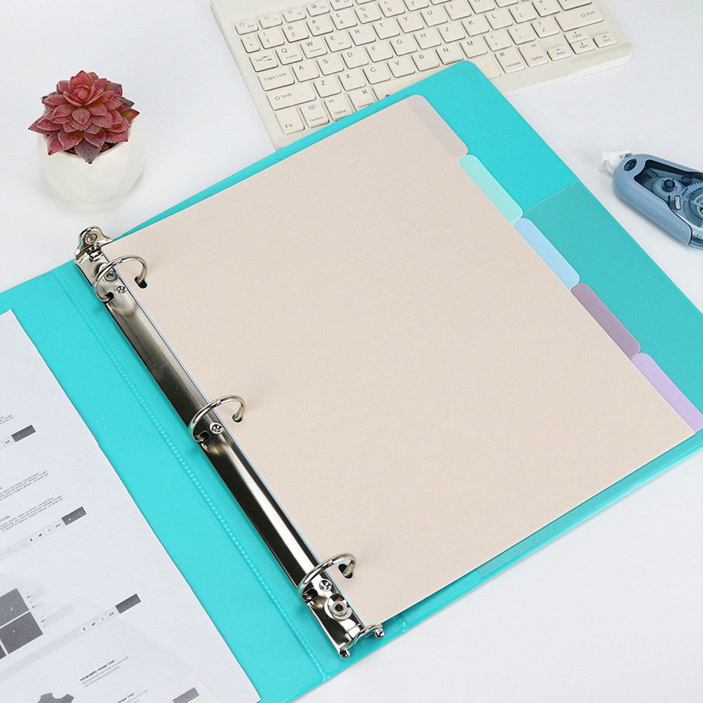 مجموعة من فواصل المجلدات مقاس  - مراجعة Tab Divider A4 وسعره