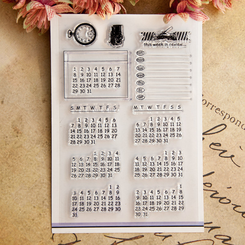 أختام مطاطية شفافة لأرقام التا - مراجعة Rubber Date Stamp وسعره