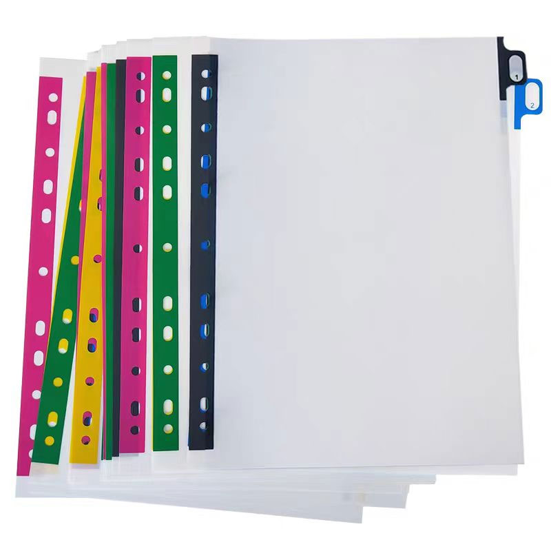 5/10/20 ورقة/مجموعة A4 مقسم صف - مراجعة Tab Divider A4 وسعره
