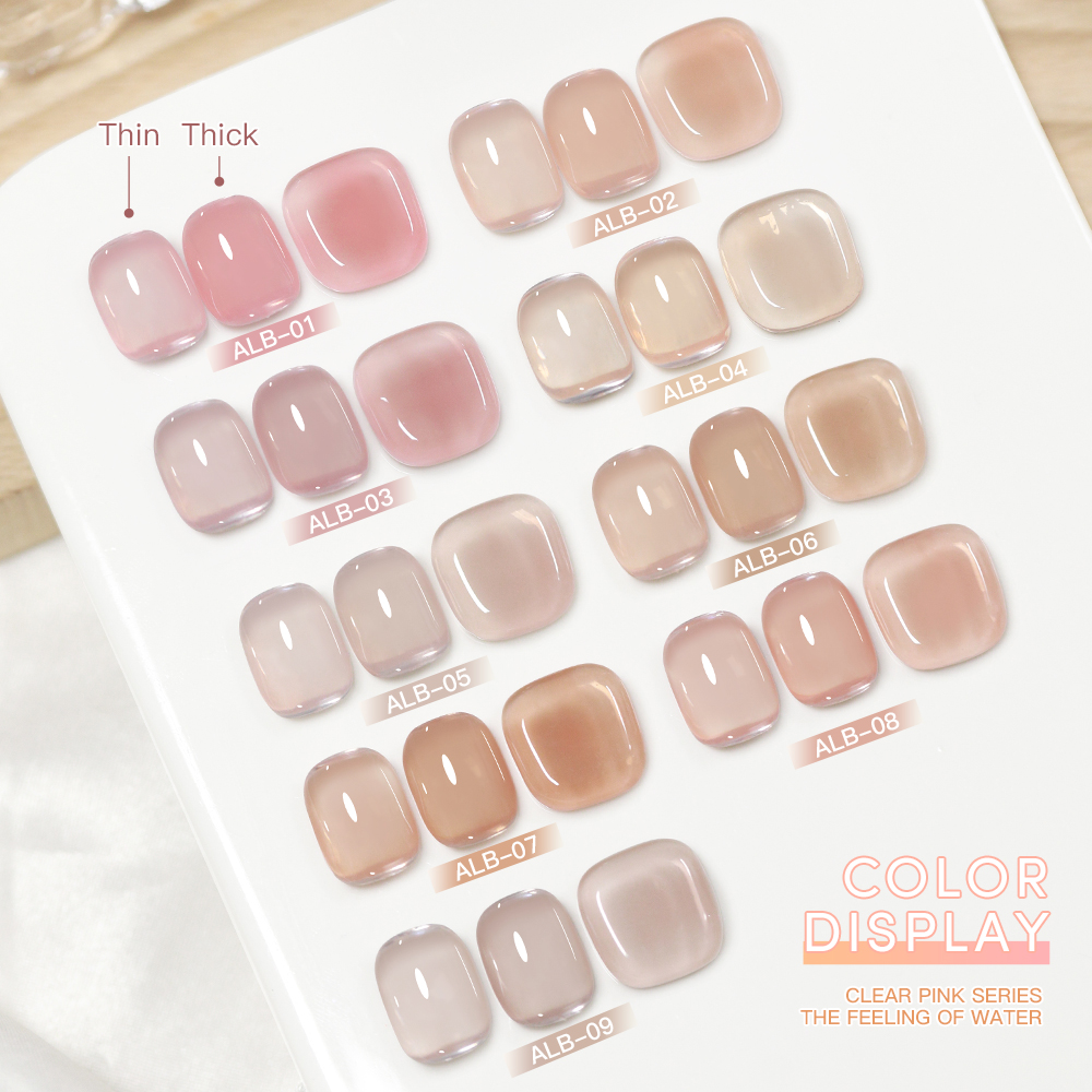 طلاء أظافر جل شفاف أبيض حليبي  - مراجعة Gel Refill Pack وسعره