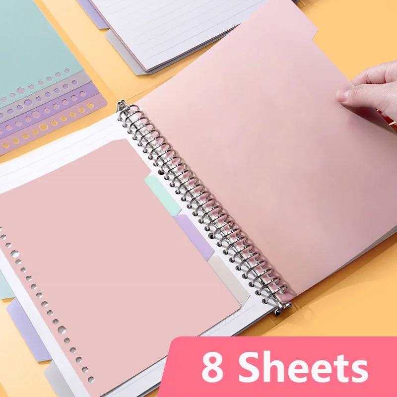 فواصل مؤشر بلاستيكية ملونة لمخ - مراجعة Tab Divider A4 وسعره