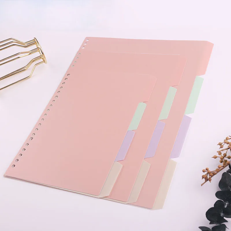 فواصل مؤشر بلاستيكية ملونة لمخ - مراجعة Tab Divider A4 وسعره
