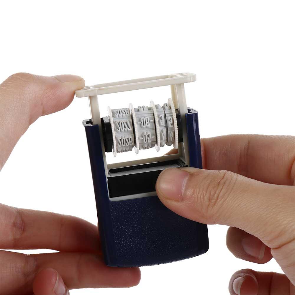 DIY مقبض تاريخ الحساب Stamps خ - مراجعة Rubber Date Stamp وسعره