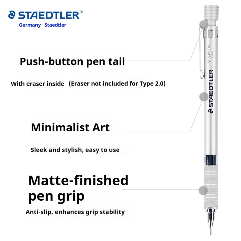 قلم رصاص ميكانيكي من ستيدلر 92 - مراجعة Mechanical Pencil 0.3 وسعره