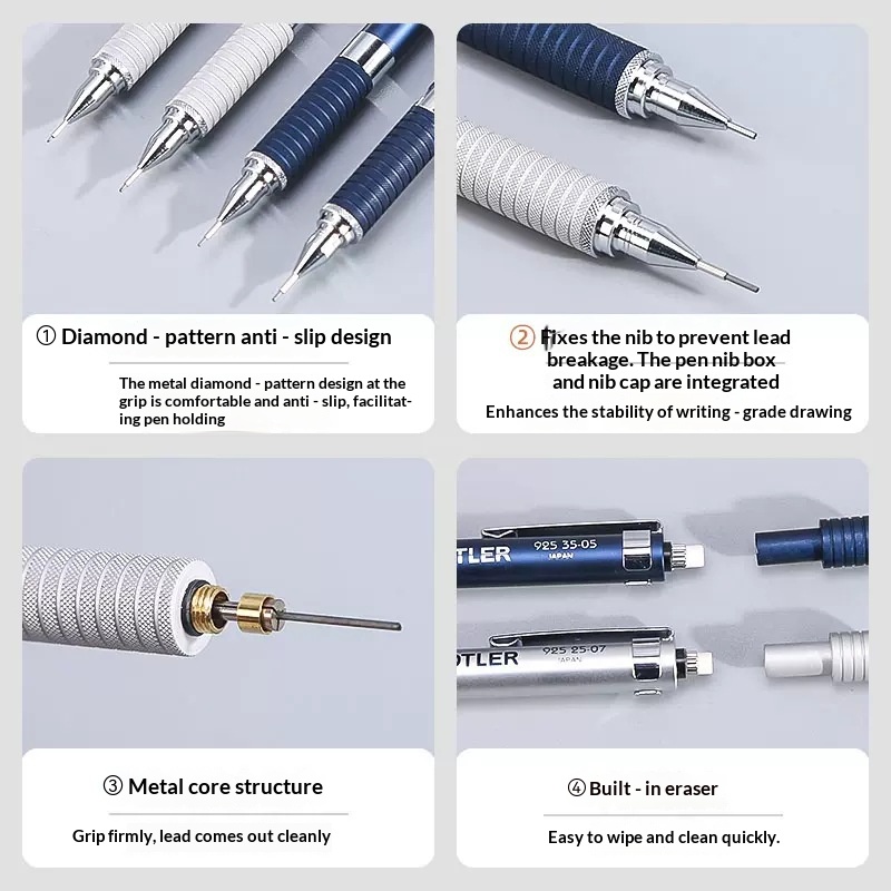 قلم رصاص ميكانيكي من ستيدلر 92 - مراجعة Mechanical Pencil 0.3 وسعره