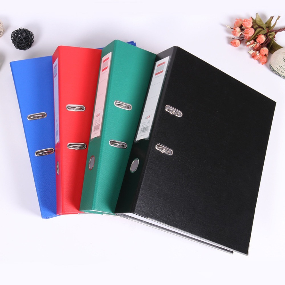 2 حلقة رافعة قوس ملف المحمولة  - مراجعة Binder A4 Lever وسعره