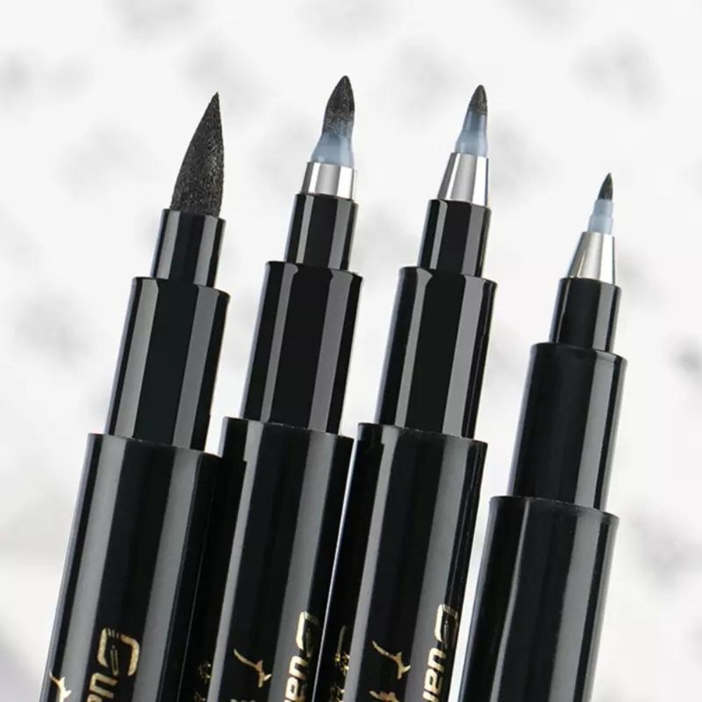 قلم الخط ذو طرف رفيع وفرشاة مت - مراجعة Correction Pen Fine وسعره