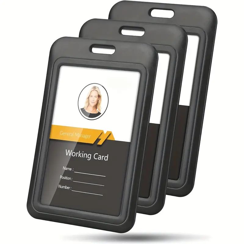 3 قطع حامل بطاقات الهوية المنز - مراجعة Index Card Holder وسعره