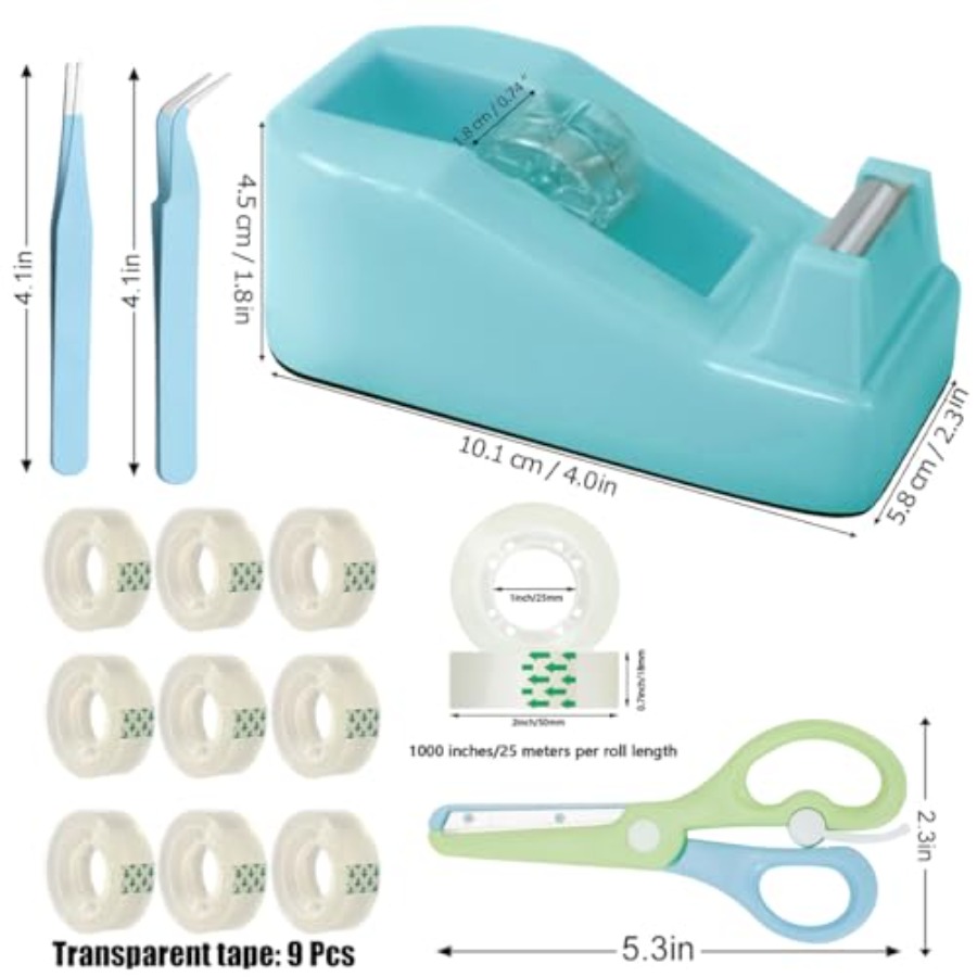 مجموعة أدوات توزيع الشريط اللا - مراجعة Tape Dispenser Weighted وسعره