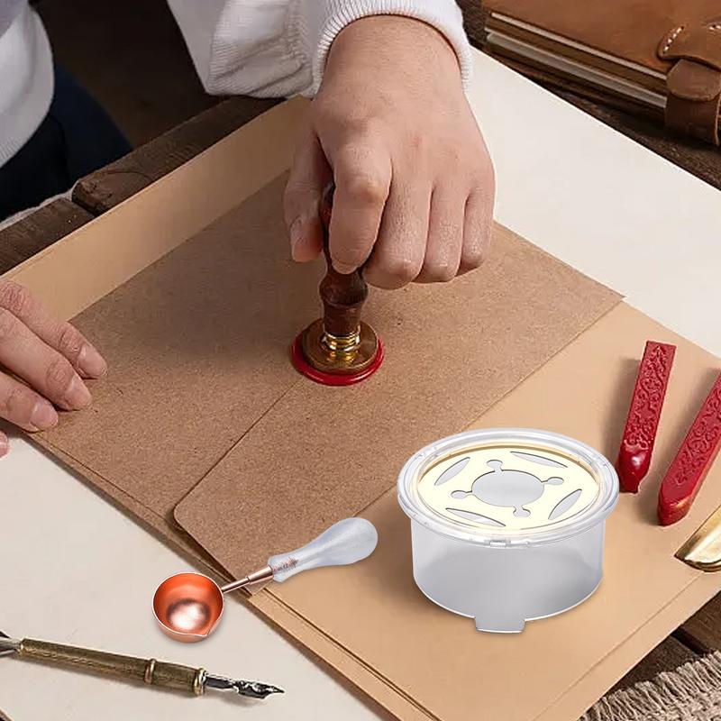 ختم الشمع عدة ختم الشمع Melter - مراجعة Wax Seal Stamp Set وسعره