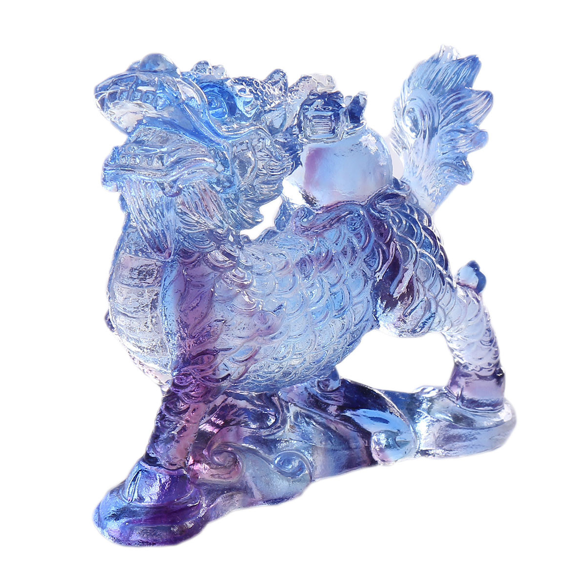 تمثال شيه لين من كريستال ليولي - مراجعة Paper Weight Crystal وسعره