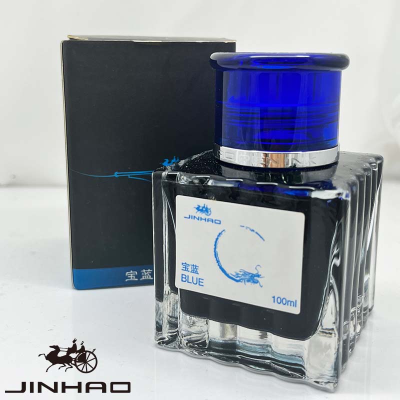 JINHAO 100 مللي قلم حبر الحبر  - مراجعة Fountain Pen Bottled Ink وسعره