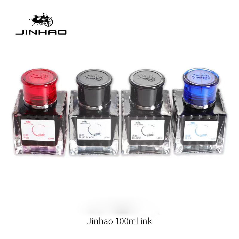 JINHAO 100 مللي قلم حبر الحبر  - مراجعة Fountain Pen Bottled Ink وسعره