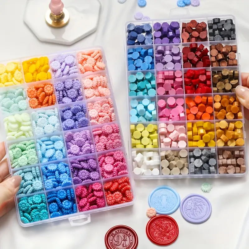 600 قطعة من خرز الشمع الختم، 2 - مراجعة Wax Seal Stamp Set وسعره